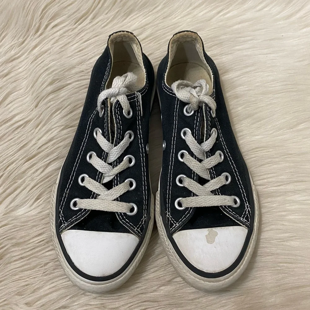 Converse Black Low Top Chuck Taylor All Star Shoes Sneakers